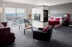 Azzuro 1 Suite at Radisson Blu Cardiff, spacious hotel suite for meetings and events.