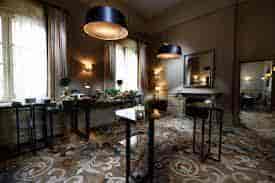 Elegant event space at St Pancras Hotel, perfect for networking and gatherings.