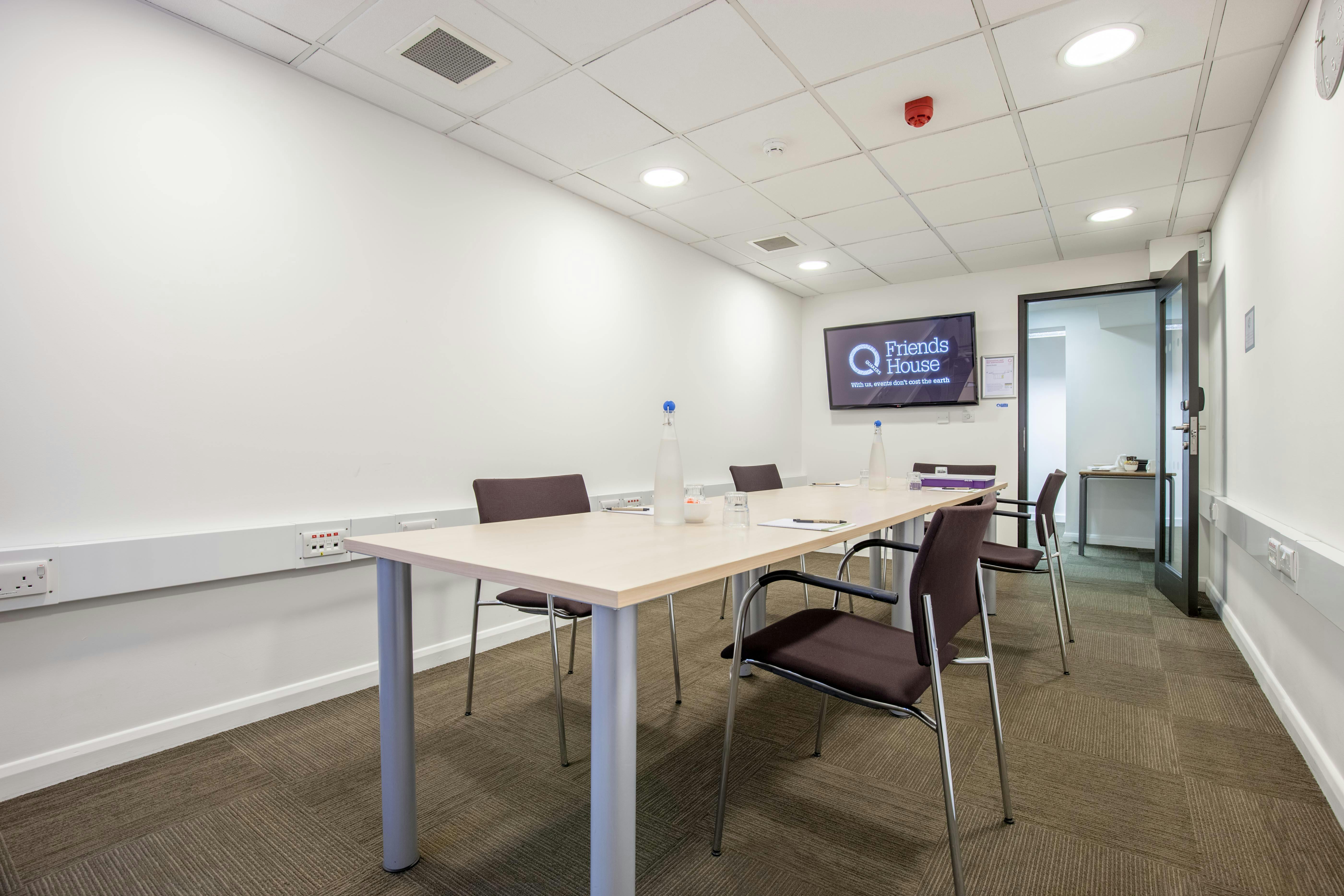 Bayard Rustin in a modern meeting room, ideal for collaborative discussions and presentations.