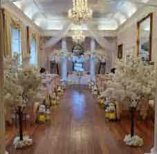 Elegant 1776 Grand Ballroom at Colwick Hall, perfect for weddings and formal events.