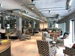 Modern meeting space at Pavilion Club, ideal for networking and brainstorming events.