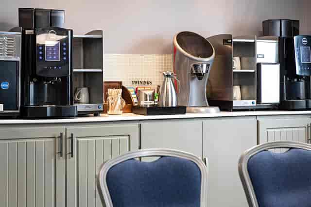 Dean Suite coffee station at DoubleTree by Hilton Swindon for meetings and events.