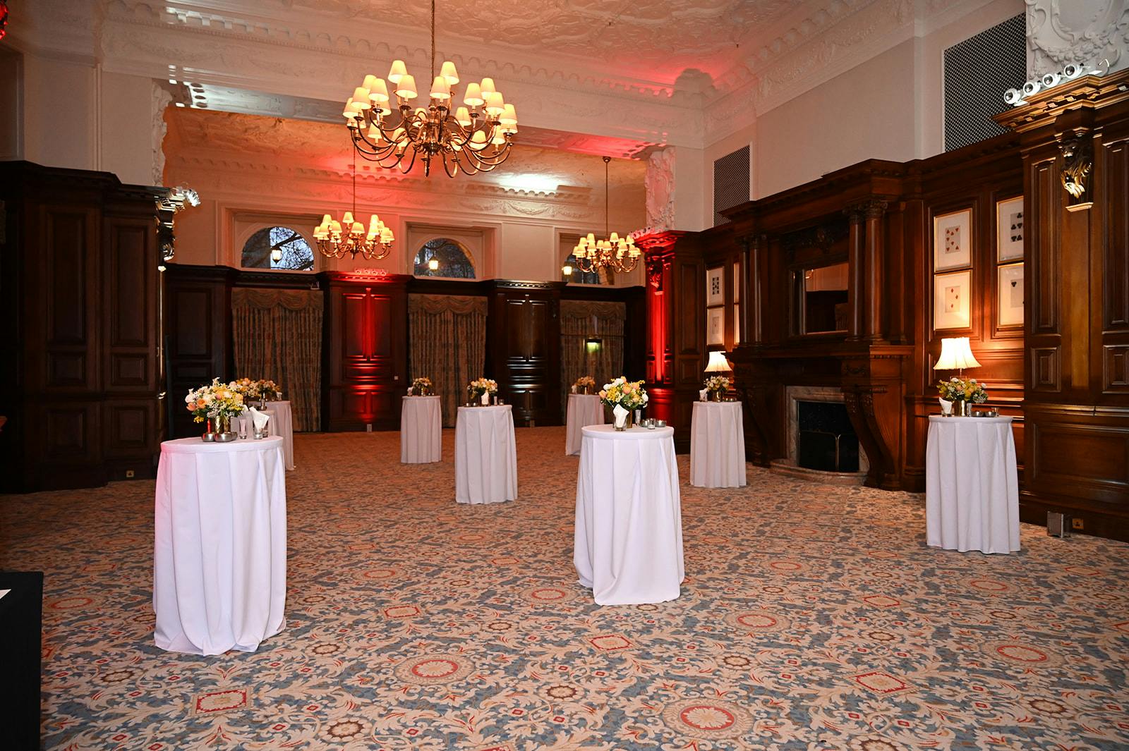 Elegant Drawing Room at The Landmark London, ideal for corporate events and receptions.