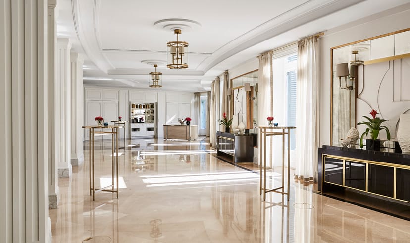 Canalejas Ballroom at Four Seasons Madrid, elegant event space for upscale gatherings.