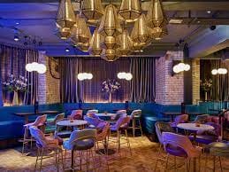 Argyll Suite at Manhatta: modern event space with elegant lighting for receptions and gatherings.