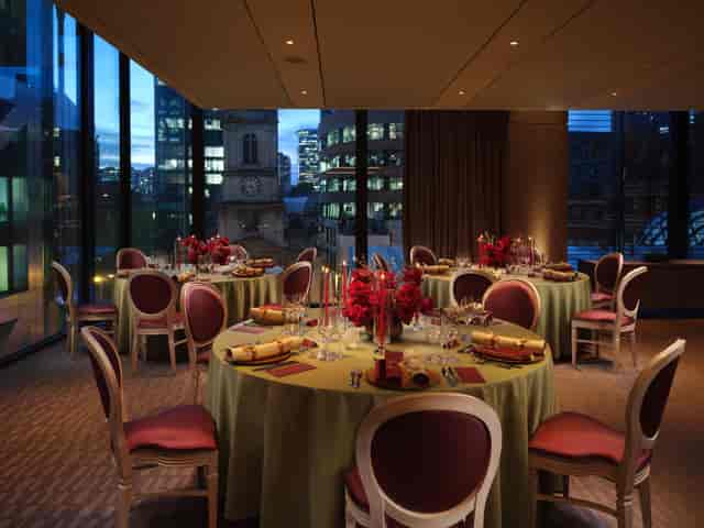 Green Dragon Magpie Pan Pacific London gala dinner