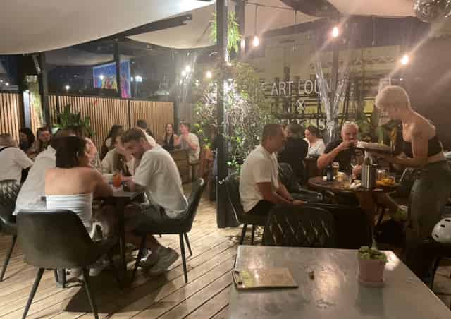 The CLF Art lounge and Roof garden