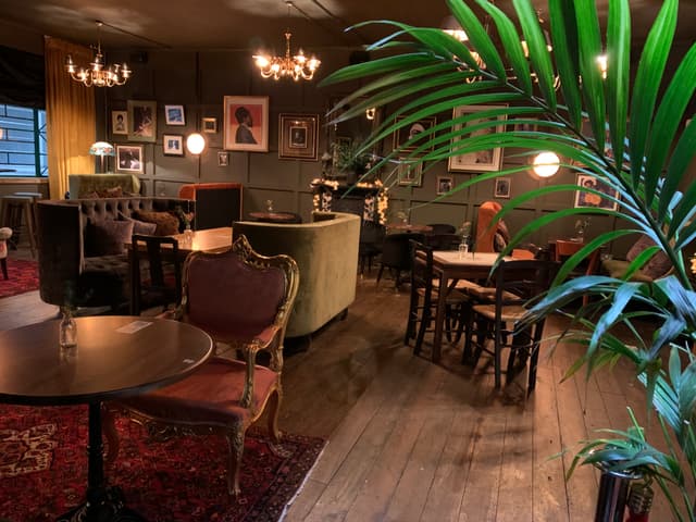 The CLF Art lounge and Roof garden