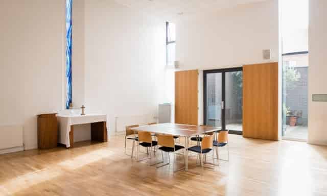 THE UPPER  & LOWER HALL 