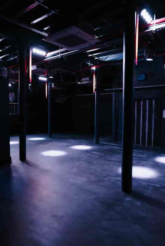 DOWNTEX MILL event space with polished flooring in Manchester, ideal for versatile gatherings.