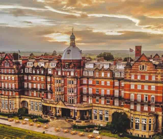 Elegant venue for meetings at DoubleTree by Hilton Harrogate, featuring majestic architecture.