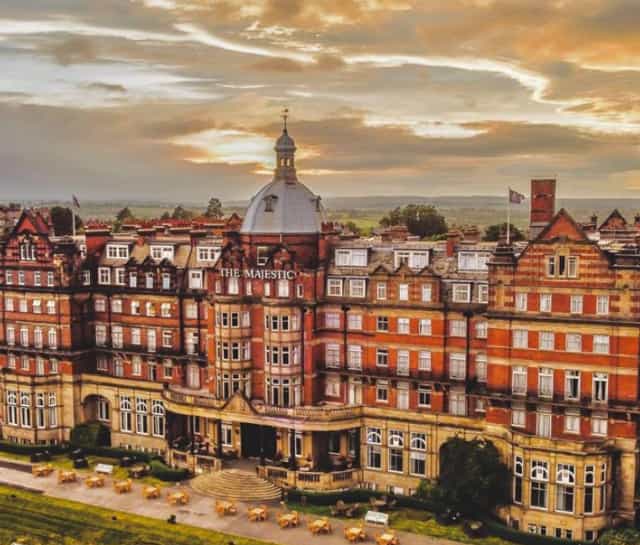 Elegant venue for meetings at DoubleTree by Hilton Harrogate, featuring majestic architecture.