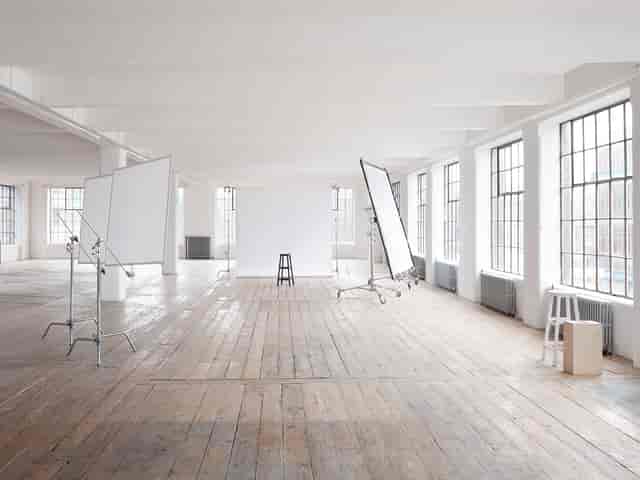 Studio 2 industrial blank canvas venue for pop-up galleries and event hire.