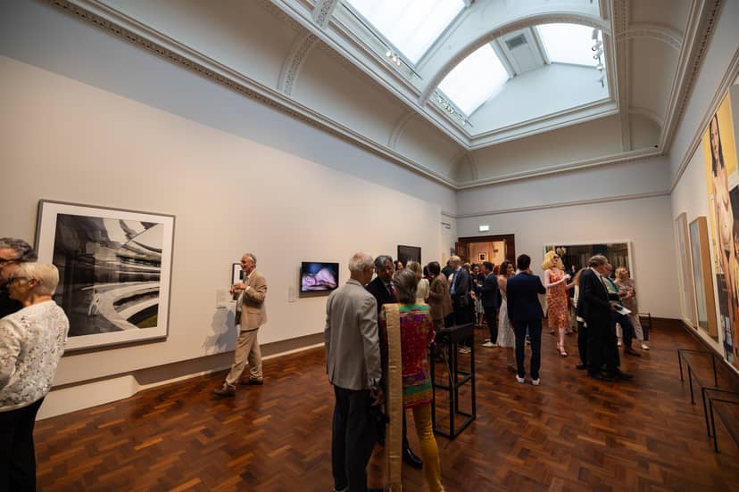 Contemporary Galleries at National Portrait Gallery, ideal for upscale art events and exhibitions.