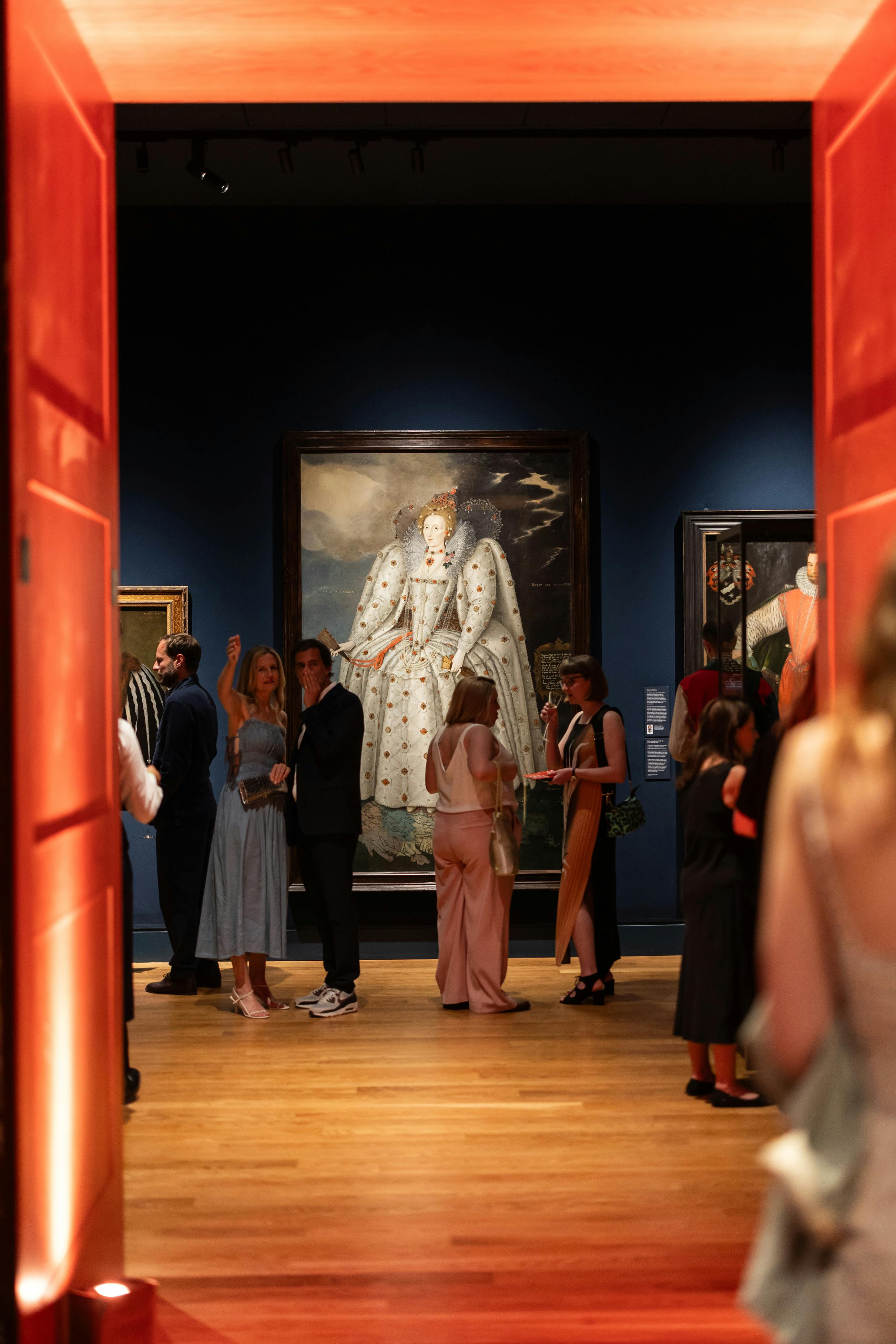 Tudor Galleries at National Portrait Gallery, elegant venue for upscale events and receptions.