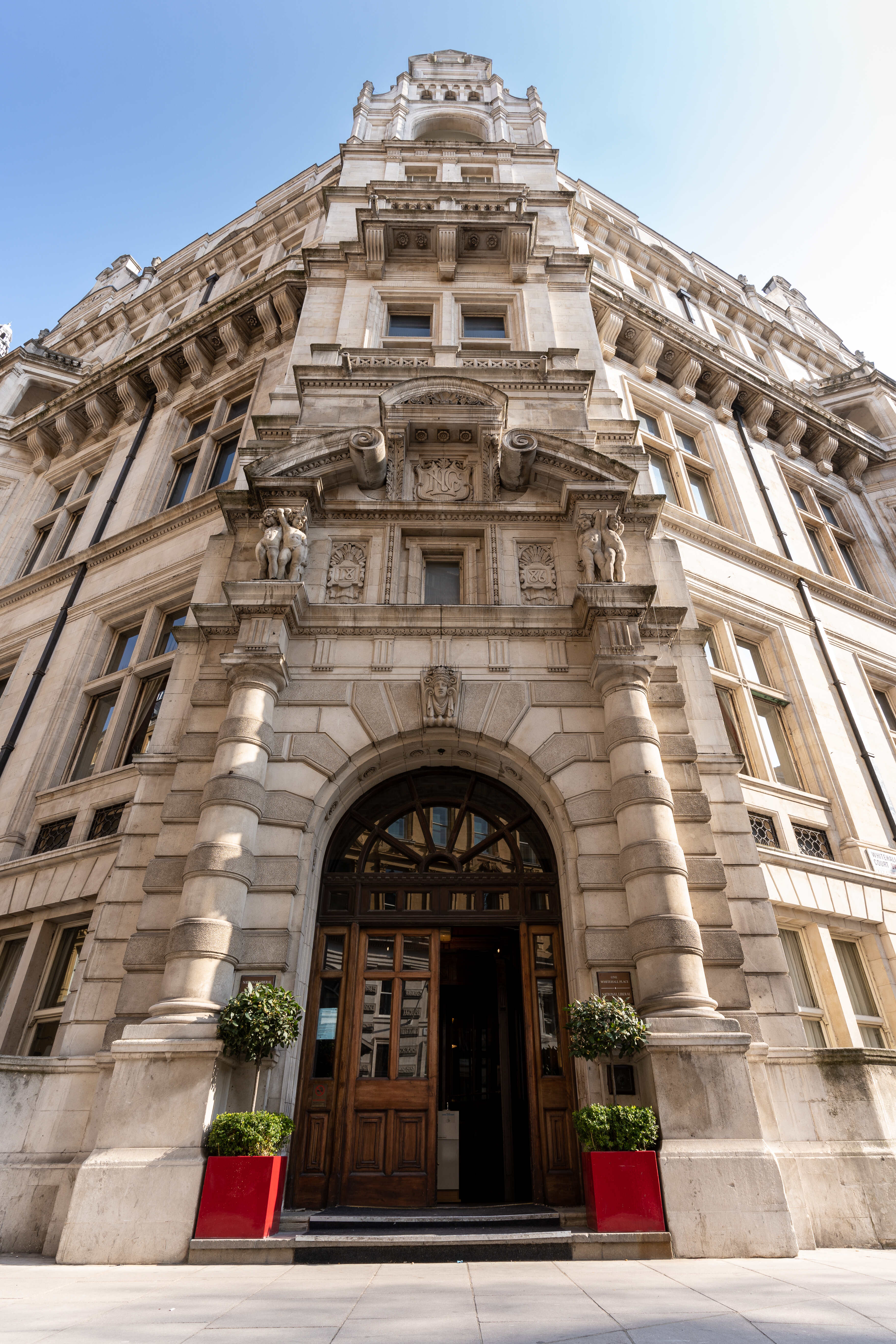 Lawrence Robson Room entrance, historic venue for upscale corporate events and receptions. - Banner