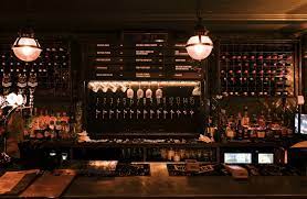 Stylish bar setup at Wolfpack Lager, ideal for networking events and cocktail receptions. - Banner