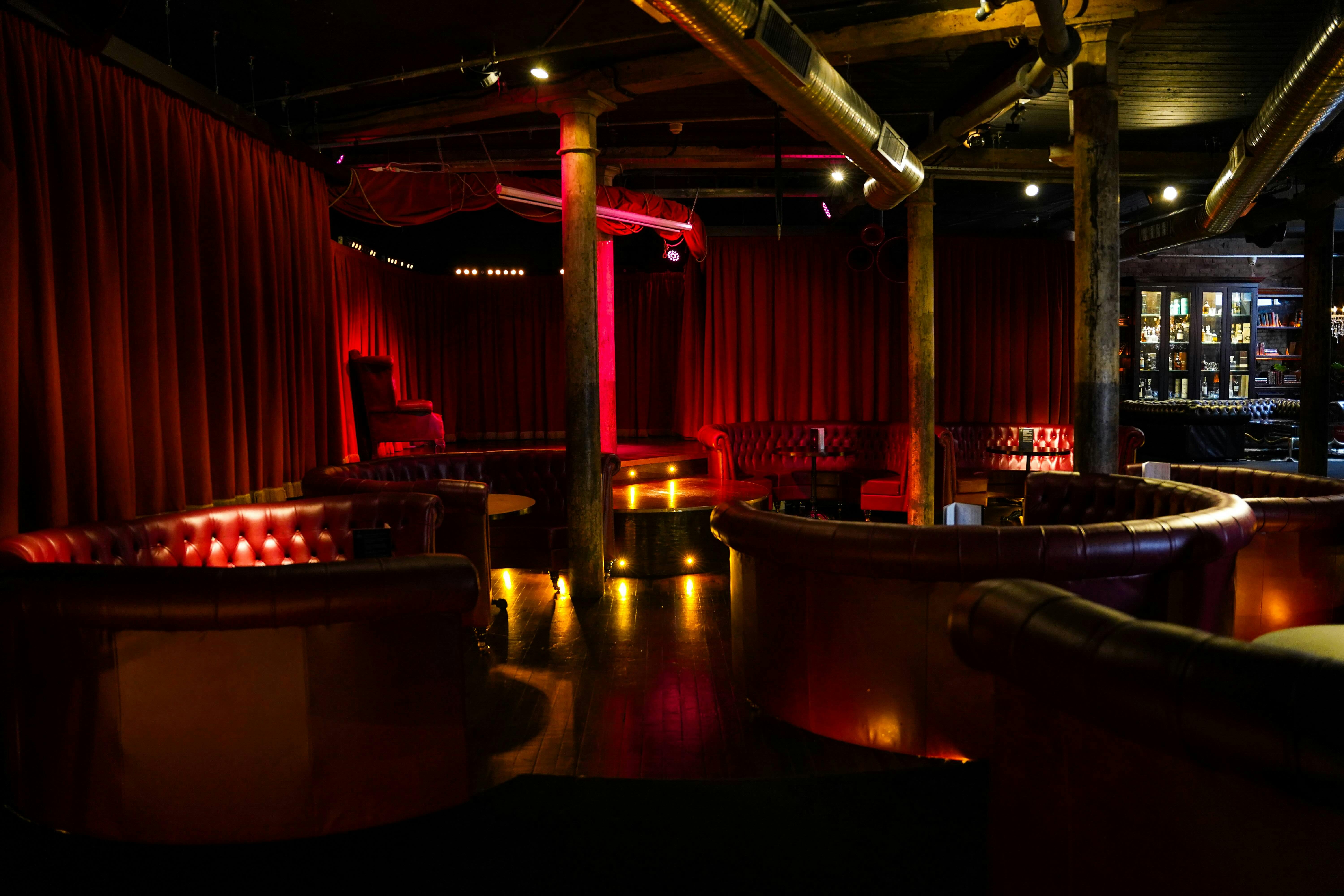 Stylish Main Floor in Whiskey Down, perfect for intimate private events and networking.