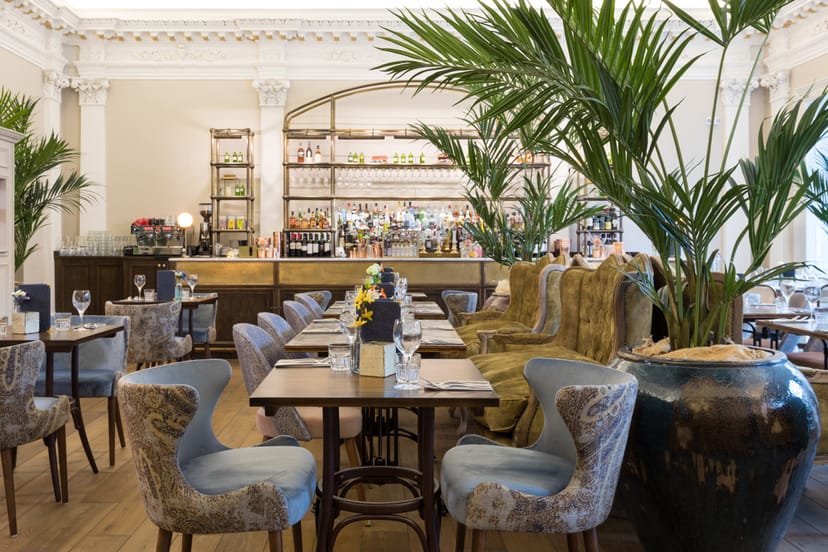 Sophisticated dining space at The Secret Bar, ideal for upscale events and gatherings.