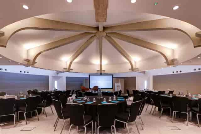 Modern Council Chamber at RCP London Events, ideal for workshops and conferences.