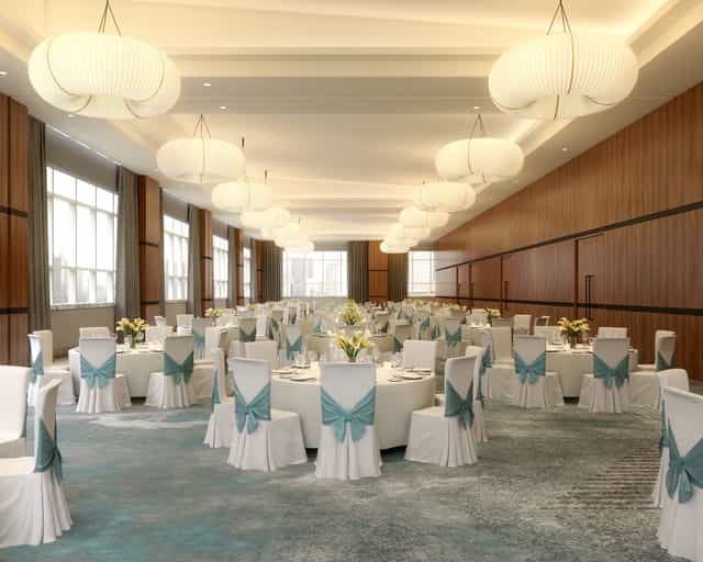 Regency Ballroom at Hyatt Regency Nairobi, elegantly set for corporate events and weddings.
