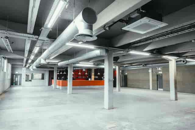 SWG3 Warehouse industrial venue with high ceilings for tech events and brand activations.