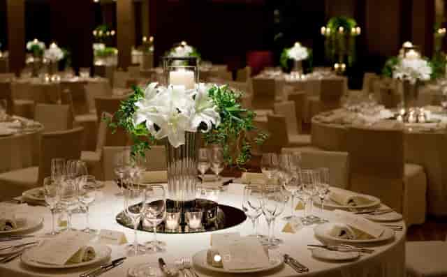 Elegant banquet hall at Park Hyatt Tokyo, ideal for weddings and corporate events.