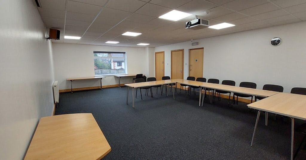 Ochil Room at Vine Conference Centre, ideal for workshops and small conferences.