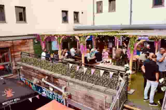 Beer garden