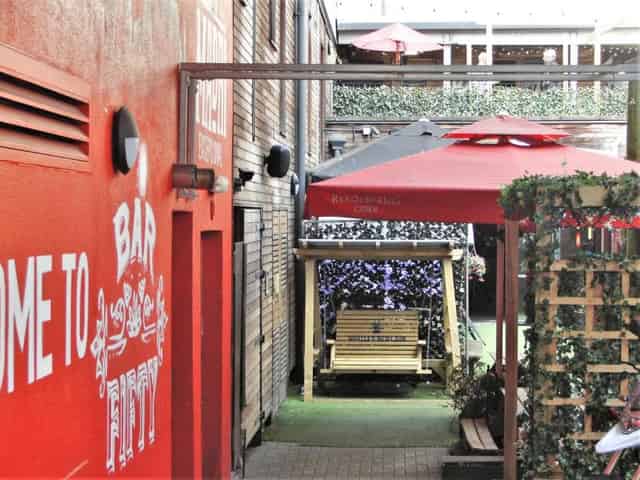 Beer garden