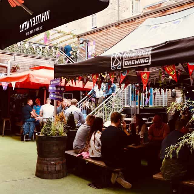 Beer garden
