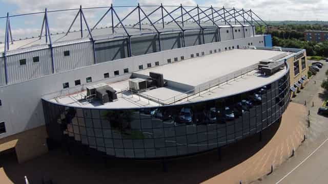 Modern Oxford Suite at Kassam Stadium, ideal for conferences and corporate events.