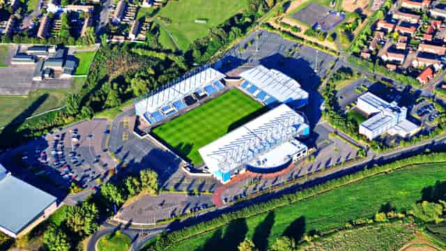 Modern Christchurch Suite at Kassam Stadium, ideal for events and corporate gatherings.