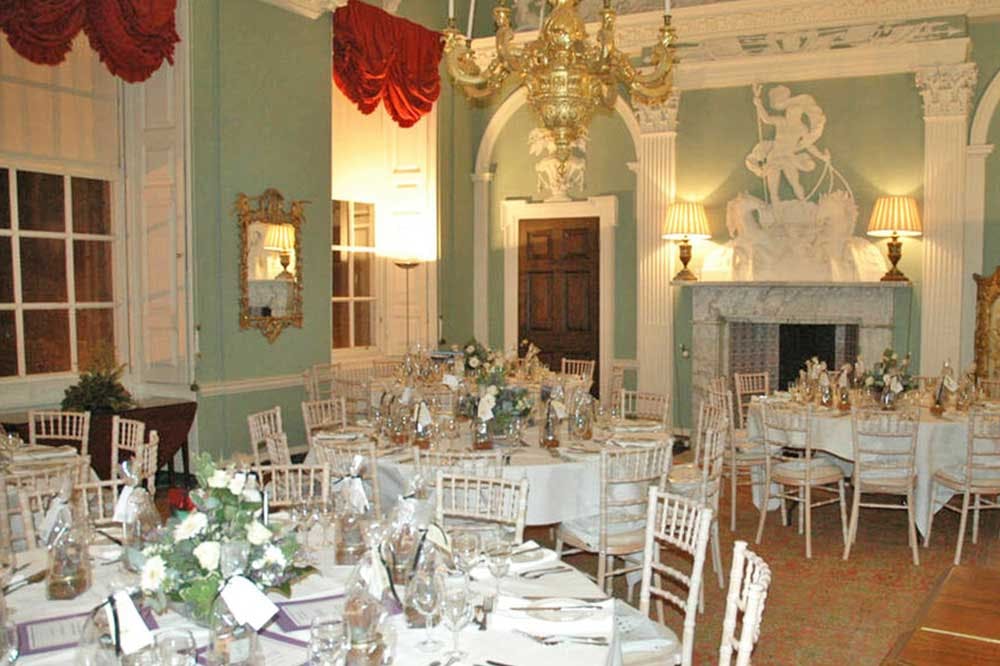 Elegant dining room at House of Dun, perfect for weddings and corporate events.