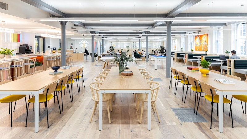 Modern open-concept event space in The Hanover Building, ideal for workshops and meetings. - Banner