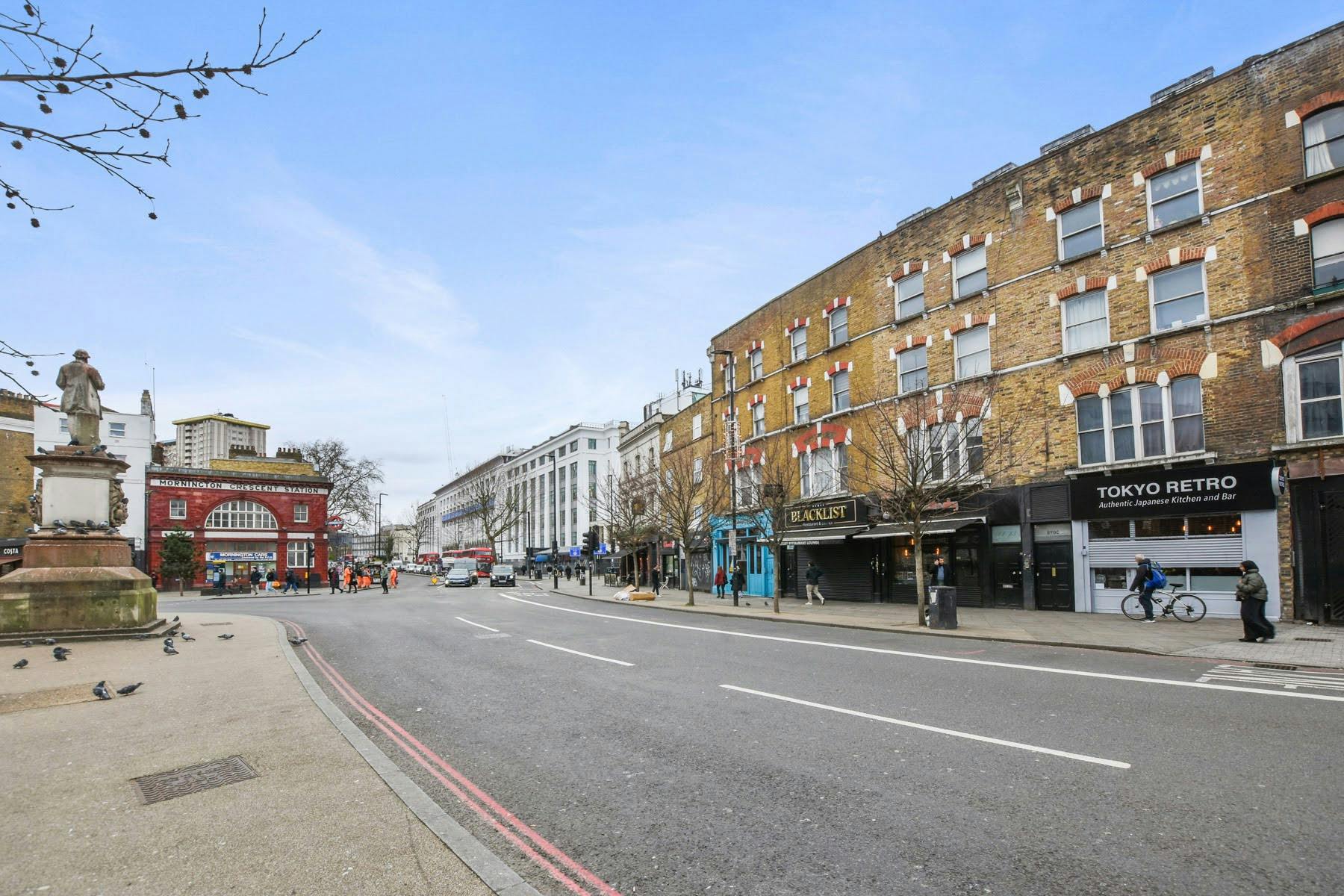 Camden Basement Lounge: vibrant urban venue for events with historical architecture.