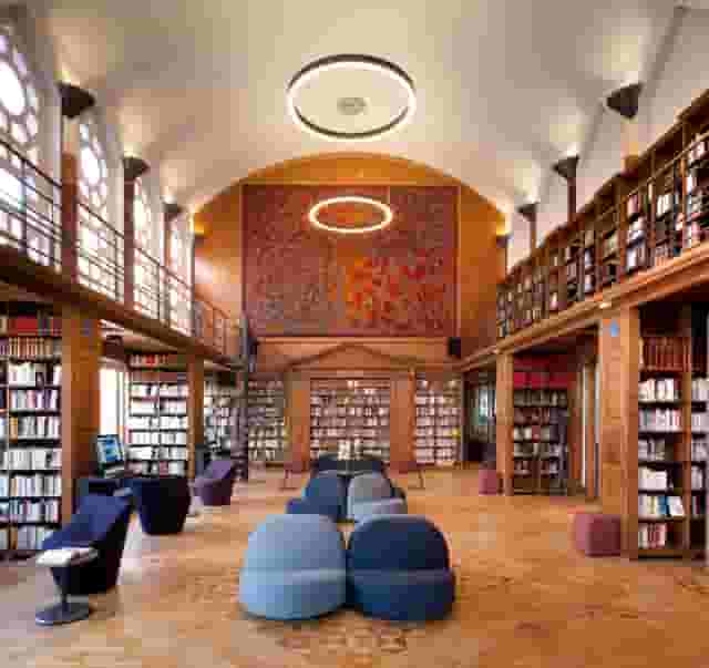 Art Deco Listed Library