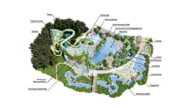 Grand Cascade water ride