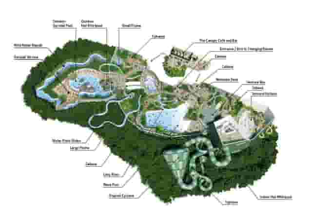Grand Cascade water ride