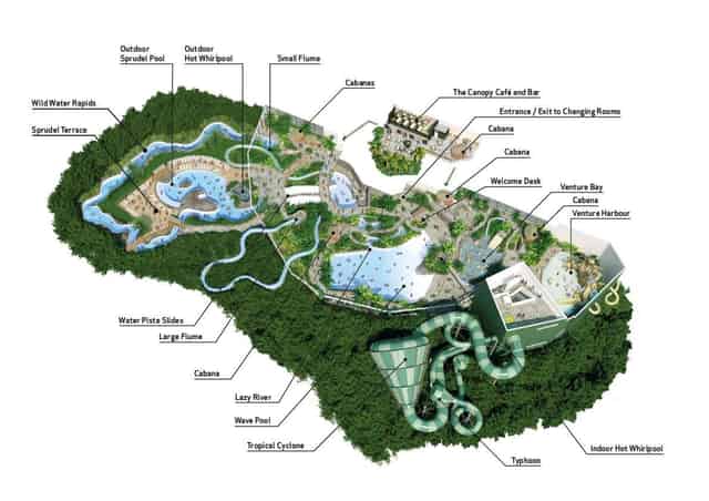 Grand Cascade water ride