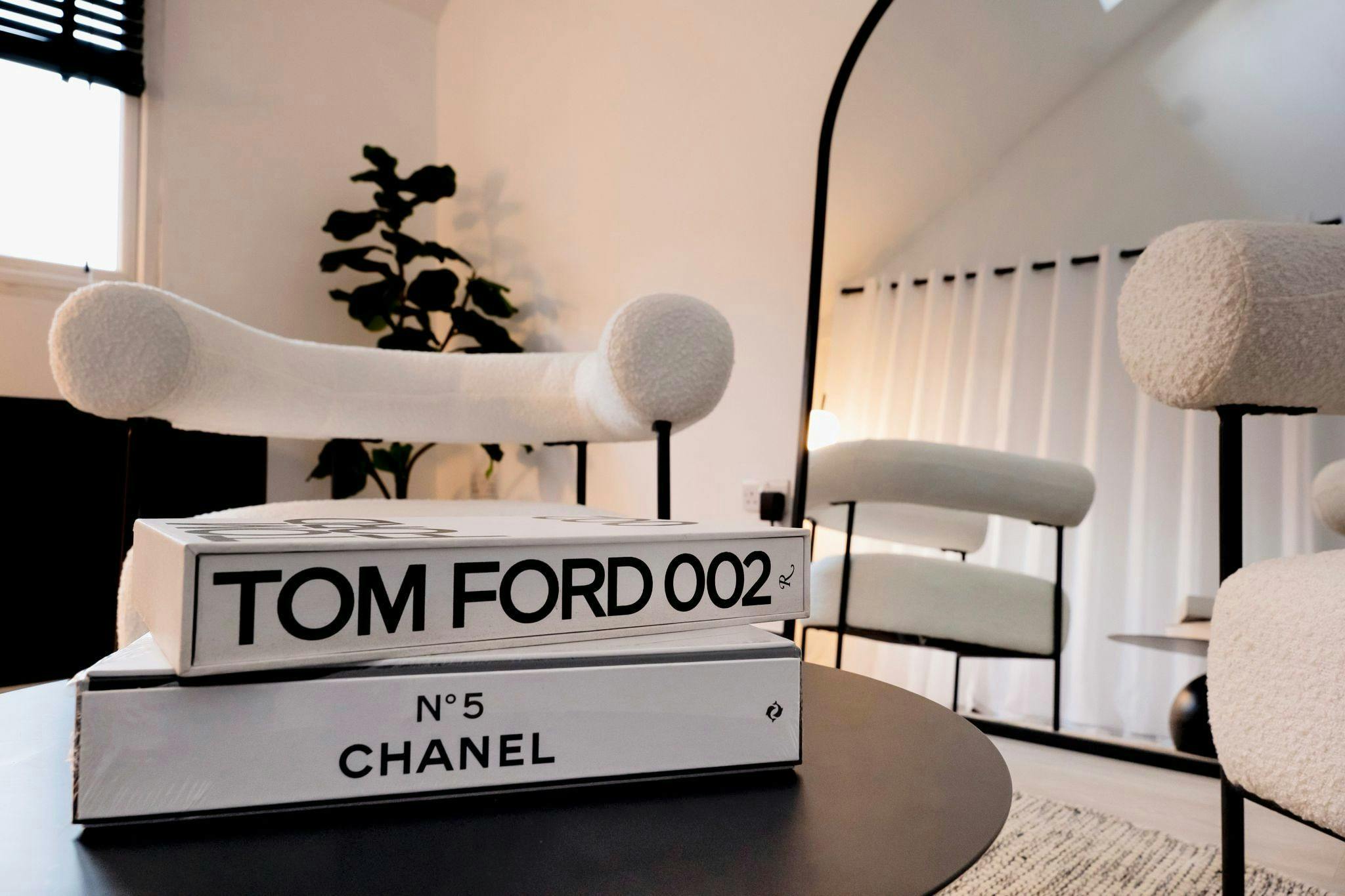 Modern meeting space at RVLT Studios with chic decor, ideal for luxury events.