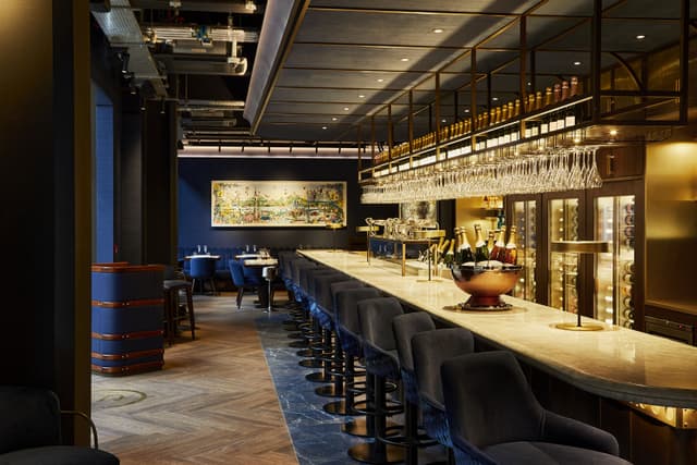 Searcys Champagne Bar at Battersea Power Station