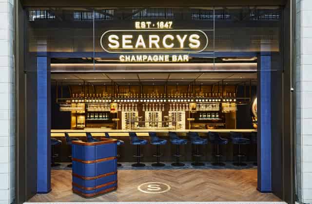 Searcys Champagne Bar at Battersea Power Station