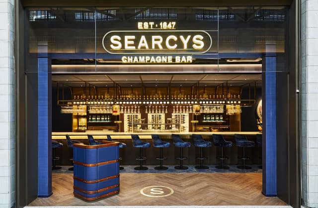 Searcys Champagne Bar at Battersea Power Station