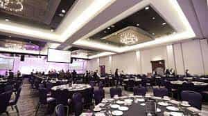 Regency Ballroom at Hyatt Regency Vancouver, elegant event space for conferences and galas.