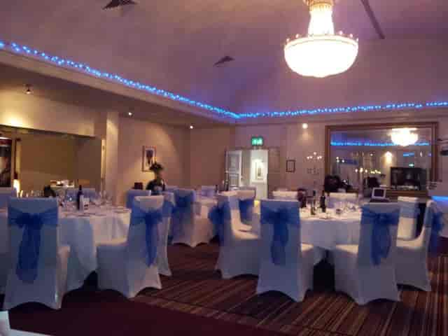 Elegant County Room at ABode Hotel, ideal for weddings and formal events.