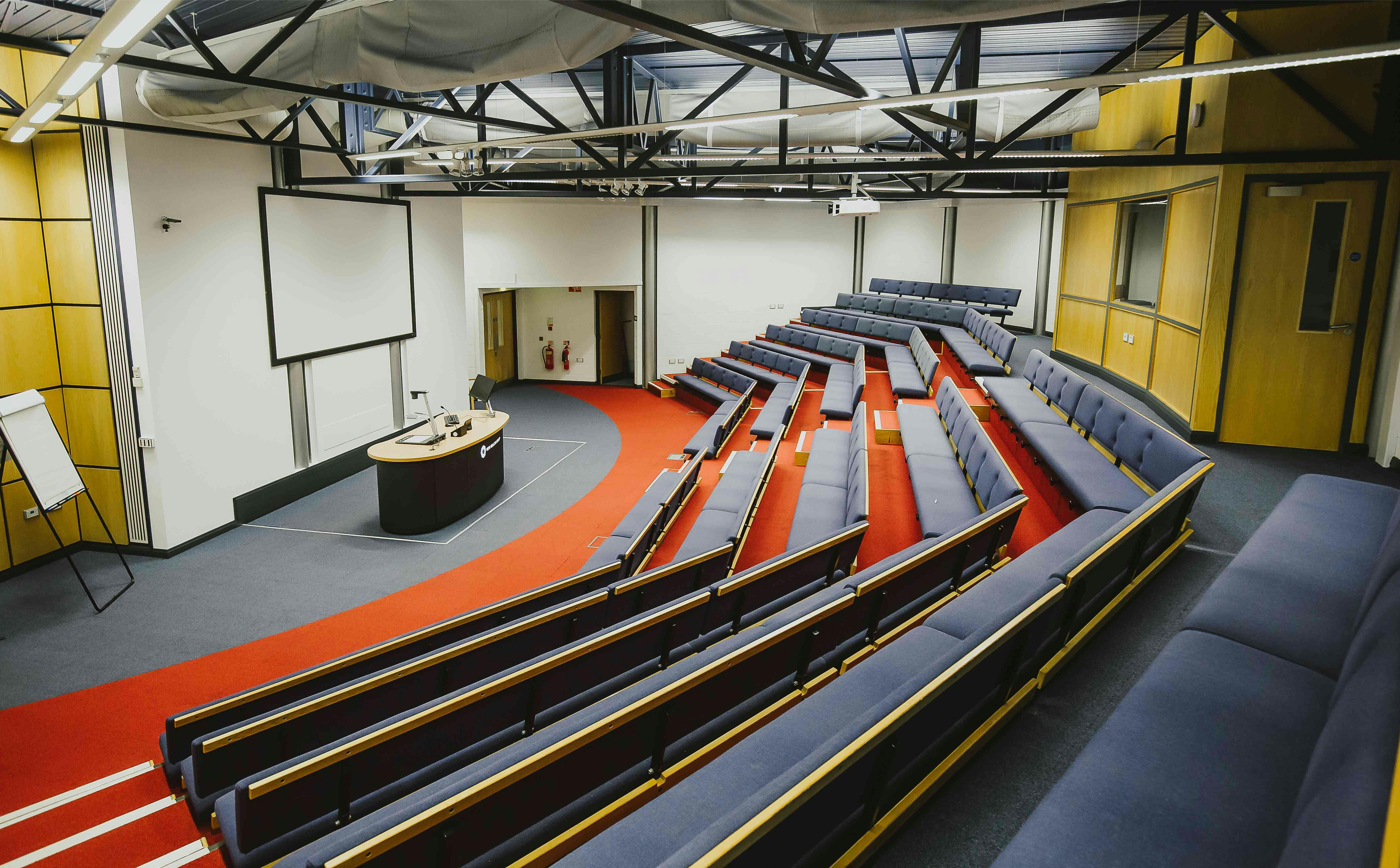 Conference Hall at Beaconside Centre with tiered seating for events and presentations.