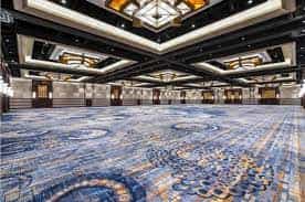 Grand Ballroom at Embassy Suites Houston, spacious venue for conferences and banquets.
