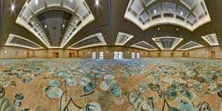 Bayshore Grand Ballroom with high ceilings, ideal for conferences and gatherings.