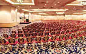 Spacious event hall at The Broadmoor, ideal for conferences and seminars.